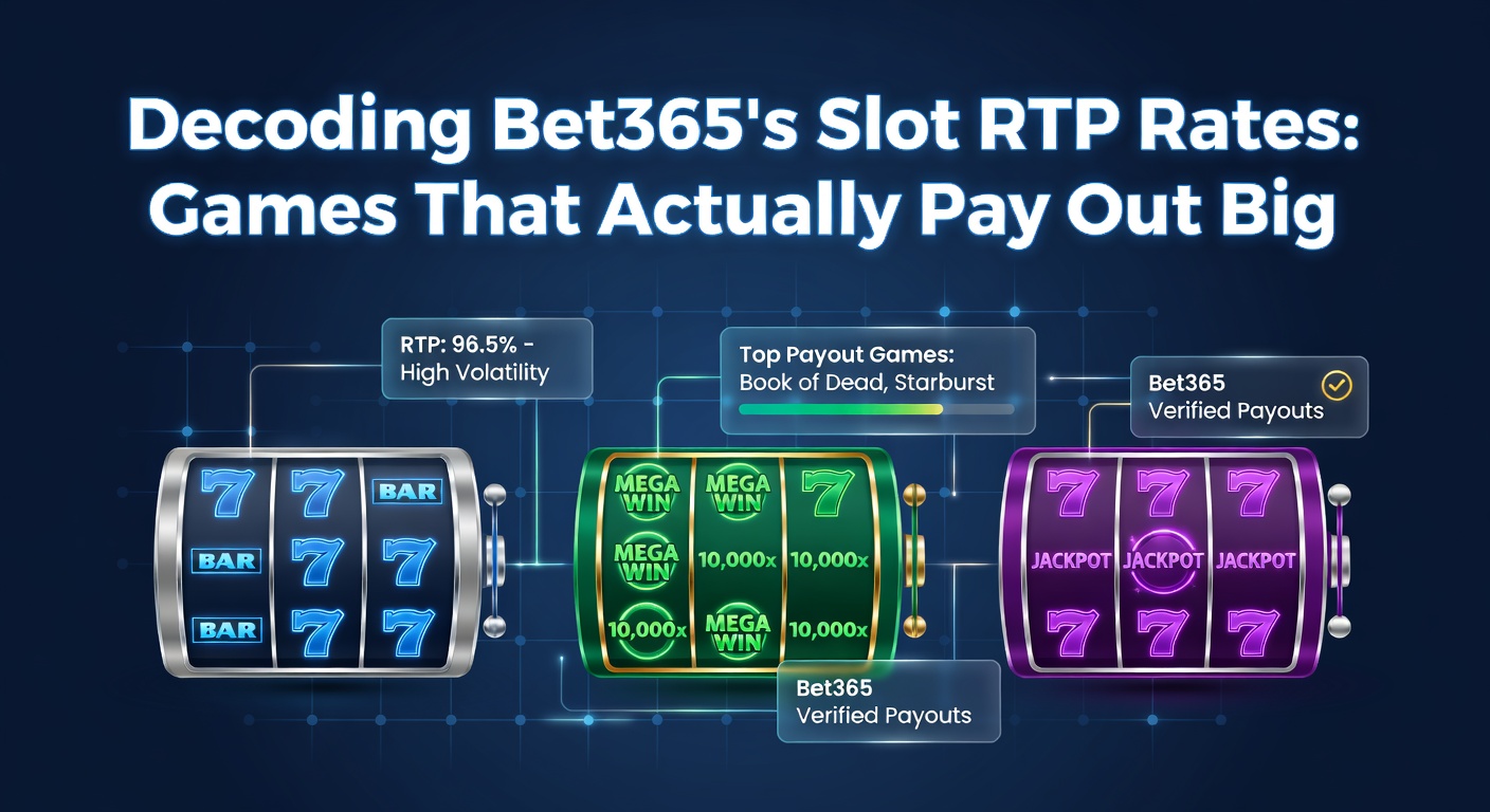 Vibrant slot machine reels spinning with high RTP symbols glowing on a Bet365 interface, highlighting payout potential