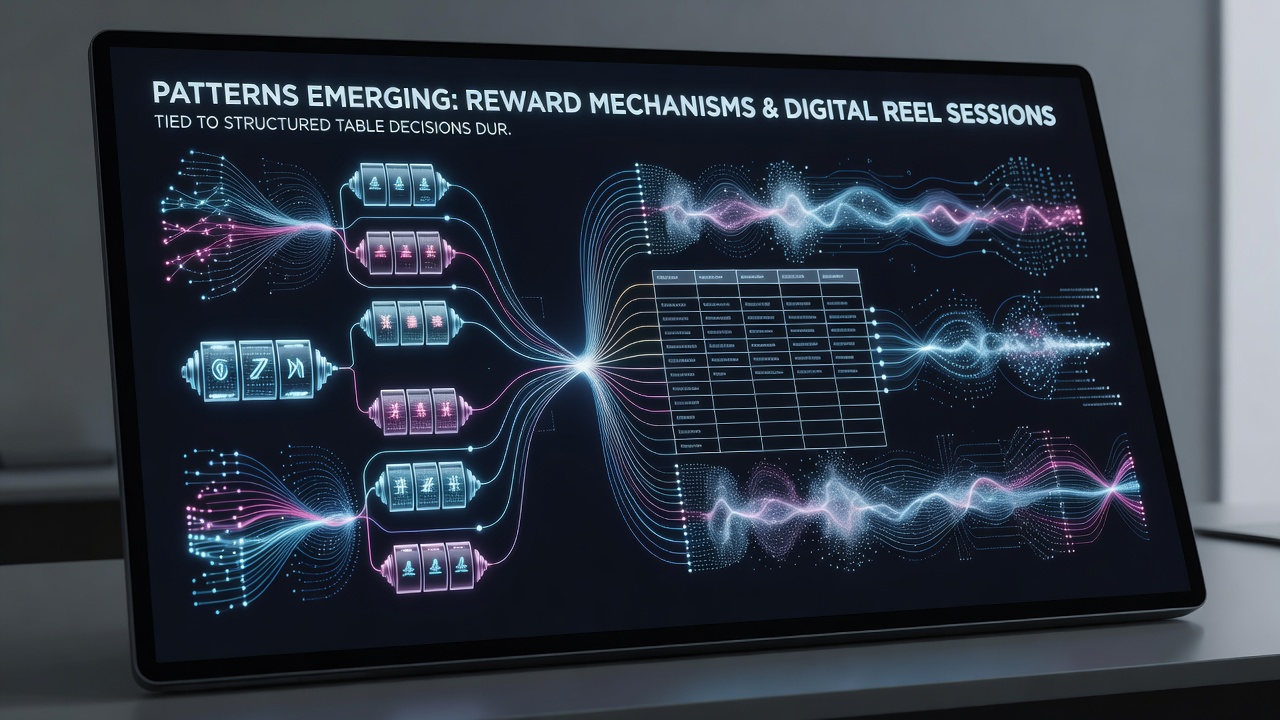 Analytics dashboard displaying player transitions between reel and table formats during live sports
